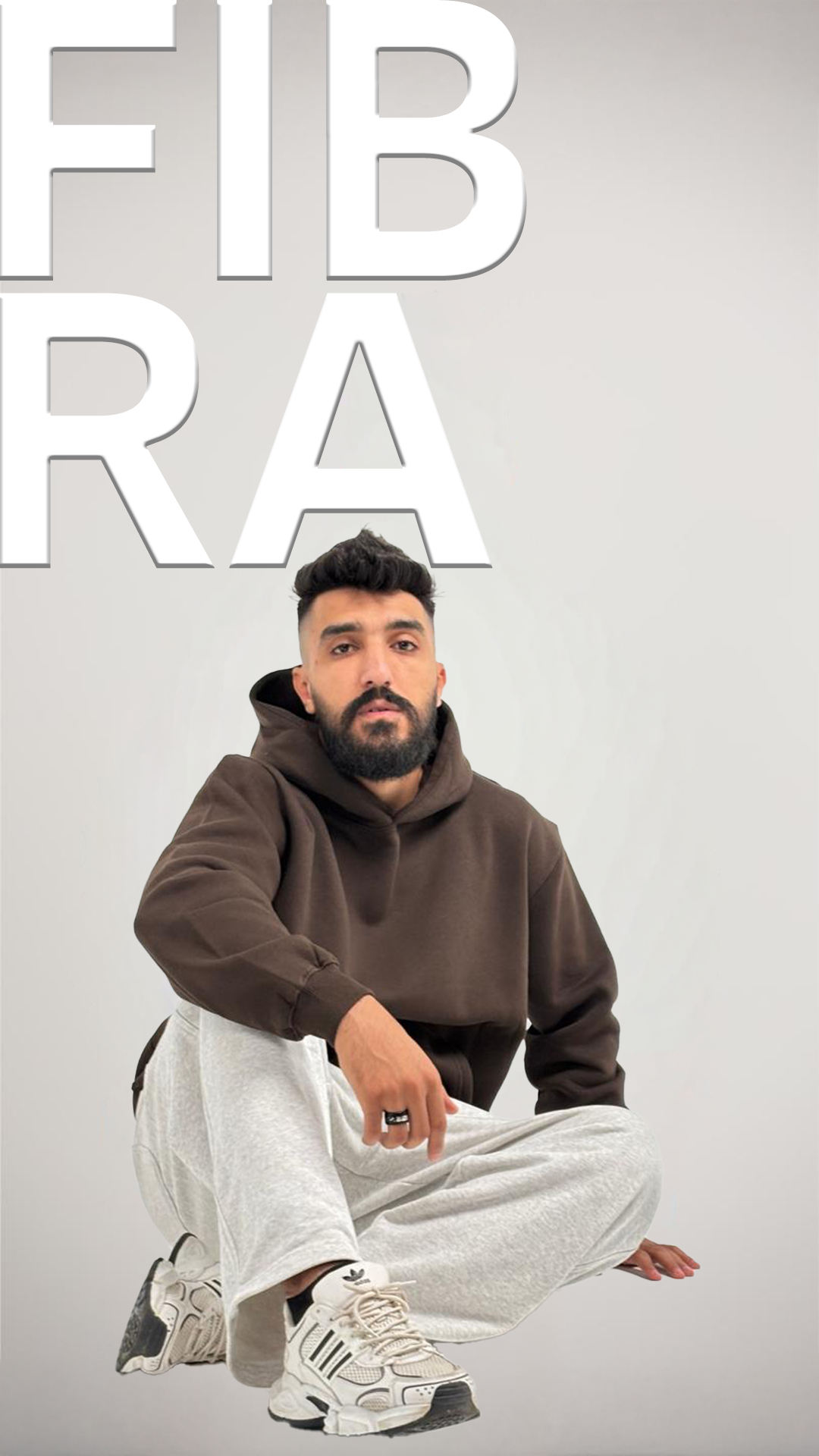 Brown Over Size Hoodie